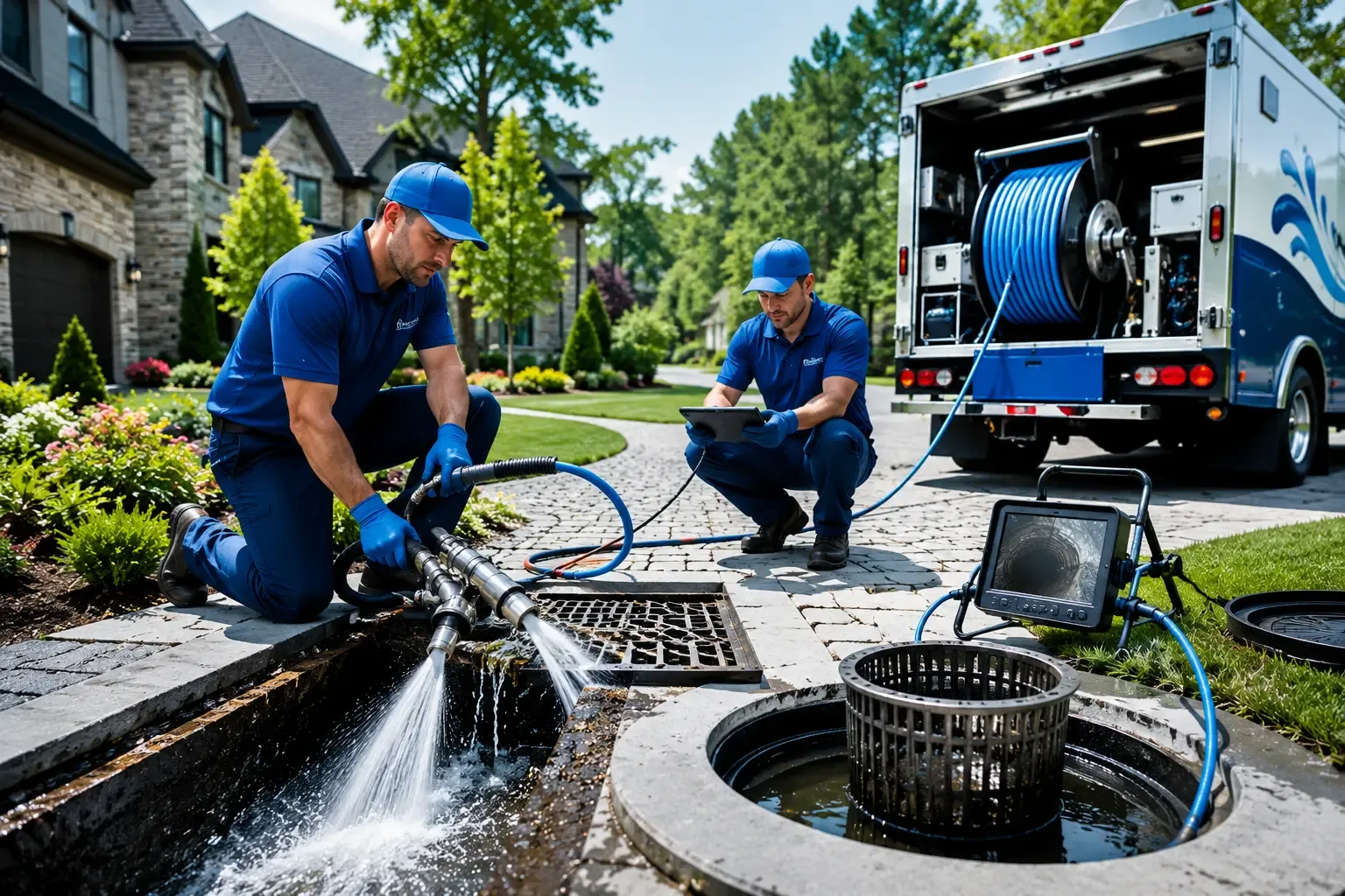 Local outdoor drain cleaning professionals in Ellicottville, NY